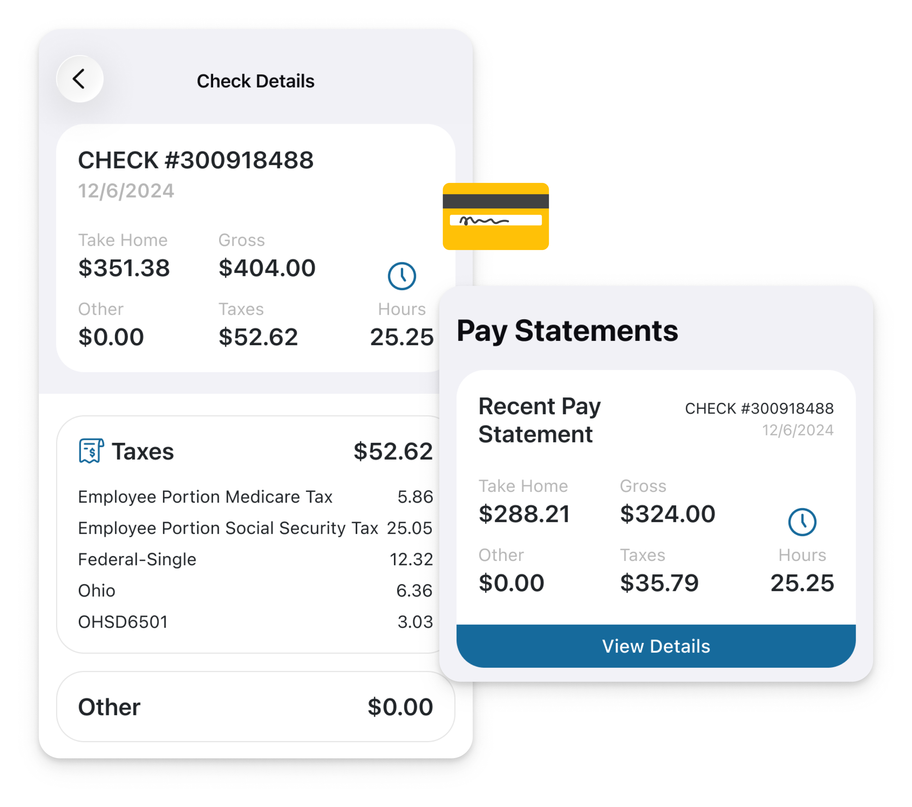 Payroll & Pay Delivery screenshot